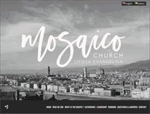 Tablet Screenshot of mosaicochurch.org